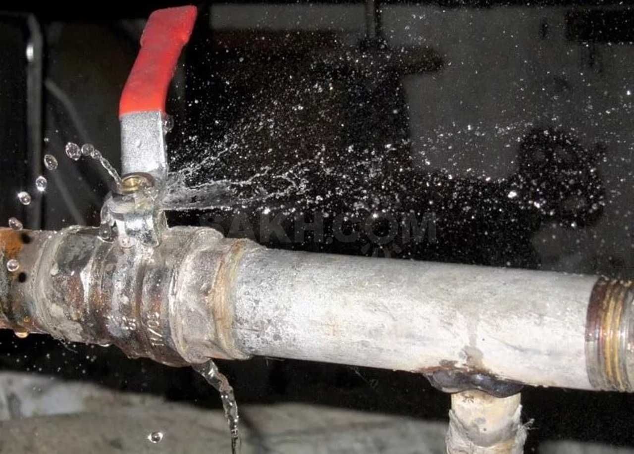 Rohrbruch Problem